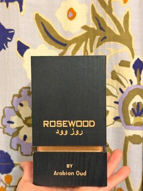 Rosewood by Arabian Oud - Black & Gold Fragrance Box
